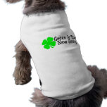 Green Is The New Sexy Irish Clover pet clothing