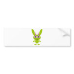 Green Jackalope bumper stickers