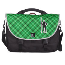 Green Javelin Throw Bag For Laptop