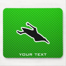 Green Kayaking Mousepad