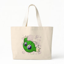 Green Kiko swishing through Kiko Lake bags
