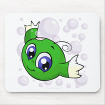 Green Kiko swishing through Kiko Lake mousepads