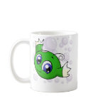 Green Kiko swishing through Kiko Lake mugs