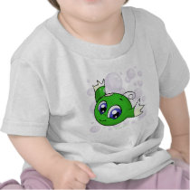 Green Kiko swishing through Kiko Lake t-shirts