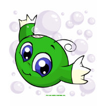 Green Kiko swishing through Kiko Lake t-shirts