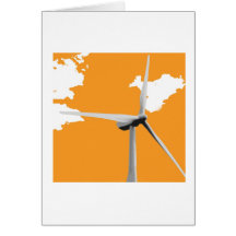 Green Knowes Wind Farm Greeting Card