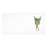 Green Lady Fairy 4 - 3D Fantasy Art - photo cards