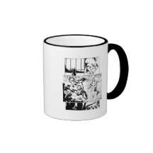 Green Lantern and The Flash Panel 2 Coffee Mug