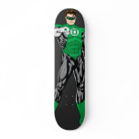 Green Lantern - Fully Rendered,  Standing Skateboard