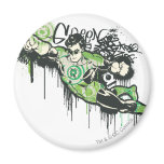 Green Lantern Graffiti Character magnets