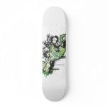 Green Lantern Graffiti Character Custom Skateboard