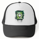 Green Lantern Graffiti Symbol hats