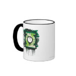 Green Lantern Graffiti Symbol mugs