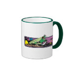 Green Lantern in Space Coffee Mugs