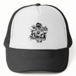 Green Lantern Text Collage hats
