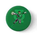 Green Lantern with Logo Background buttons