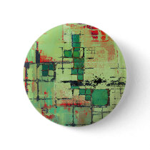 Green Lattice Abstract Art