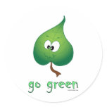 Green Leaf stickers