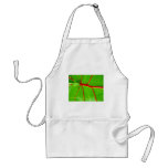 Green Leaf with Red Veins aprons