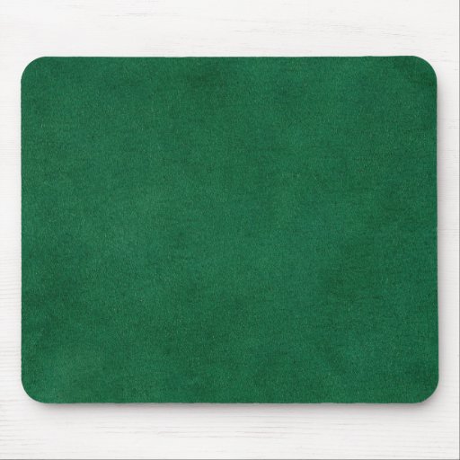 Green leather mouse pad Zazzle