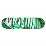 Green Leaves Skateboard