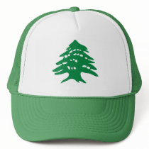 Green Lebanon Cedar Tree Hat