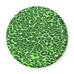 Green Leopard magnets