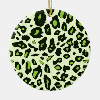 Leopard Print Ornaments, Leopard Print Tree Decorations