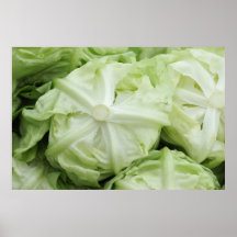 Green lettuce posters
