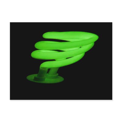 Green Light Postcard by ccrcats