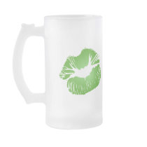 Green Lips Coffee Mug