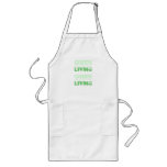 GREEN LIVING APRON (Show you Care)  by iLuvit.biz