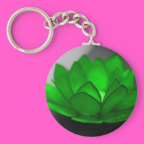 Green Lotus keychains