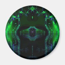 Green Machine Refrigerator Magnets