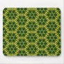 Green Magic Society Pattern Mouse Pad