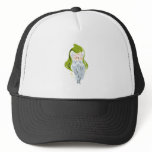 Green Male Witch hats