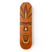 Green Man Fall Colours Skateboard