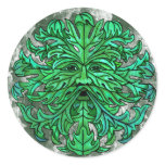 Green Man Gaze stickers