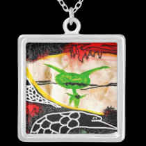 green man necklace necklaces