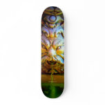 Green man skateboard