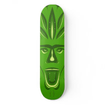 Green Man Spring Skateboard