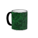Green Marble Mug