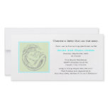 Green Mermaid BB Shower Invite photo cards