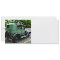 Green Model A Custom Rack Card