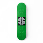 green, money skateboards
