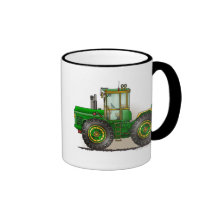 Green Monster Tractor Mugs