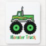 Green Monster Truck Mousepads