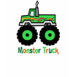 Green Monster Truck t-shirts