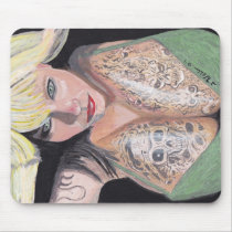 Green Mouse Pad