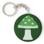 Green Mushroom keychains